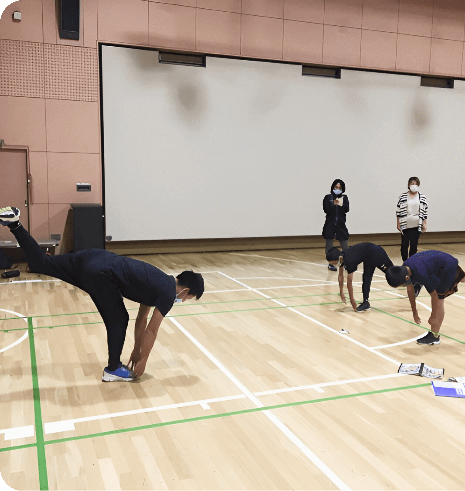 スポーツチームへのトレーニング指導